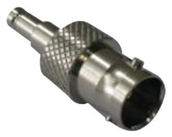 AMPHENOL RF 242229-75 RF / Coaxial Adapter, 1.0 / 2.3 DIN, Jack, BNC, Jack, Straight Bulkhead Adapter, 75 ohm