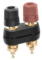 KEYSTONE 7018 Binding Post, 30 A, 1 kV, Nickel Plated Contacts, Panel Mount
