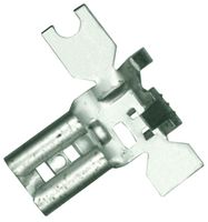 AMP - TE CONNECTIVITY 42486-2 Quick Disconnect Terminal, FASTON 187 Series, Female Flag Disconnect, 4.75mm x 0.51mm