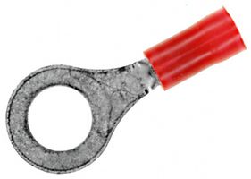 MOLEX 19058-0112 Ring Tongue Terminal, #14, 14 AWG, 2.5 mm², Avikrimp 19058 Series, Yellow