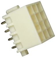 AMP - TE CONNECTIVITY 1-770186-1 Pin Header, Wire-to-Board, 4.14 mm, 3 Rows, 12 Contacts, Through Hole Straight