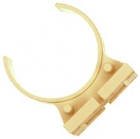 NORCOMP 171-009-203L021 Mounting Clip, Ohmite AZ Series Resistors, White