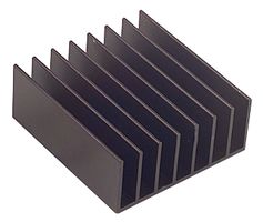 WAKEFIELD THERMAL 659-65AB Heat Sink, Square, For Ball Grid Arrays, BGA, 36.8 mm, 16.51 mm, 36.8 mm