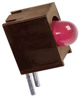 LUMEX SSF-LXH303ID Circuit Board Indicator, Red, Through Hole, T-1 (3mm), 20 mA, 40 mcd