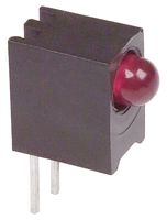 DIALIGHT 551-0404F Circuit Board Indicator, Red, 1 LEDs, Through Hole, T-1 (3mm), 10 mA, 10 mcd
