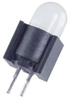 DIALIGHT 561-6002-050F Circuit Board Indicator, White, 1 LEDs, Through Hole, T-1 3/4 (5mm), 20 mA, 1.1 cd