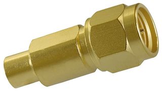 JOHNSON - CINCH CONNECTIVITY 134-1018-001 RF / Coaxial Adapter, SMA, Plug, MCX, Jack, Straight Adapter, 50 ohm