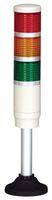 AUTONICS PME-3FF-RYG Tower Light, LED, 3 Tiers, Green, Red, Yellow, Flashing, Steady, 45mm Dia., Buzzer, 240VAC, IP56