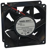 ABRACON ASFLMB-25.000MHZ-XY-T. DC Axial Fan, 24 V, Square, 92 mm, 38 mm, Ball Bearing, 103.8 CFM