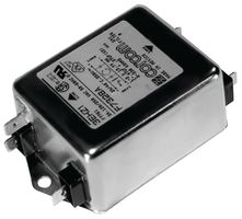 TE CONNECTIVITY - CORCOM 4EHZ1 Power Line Filter, Chassis, Medical, 250 VAC, 4 A, Single Phase, 1 Stage, Chassis Mount