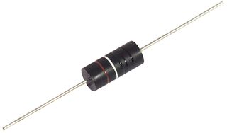 OHMITE WND2K5FET Through Hole Resistor, 2.5 kohm, WN Series, 3 W, ± 1%, Axial Leaded
