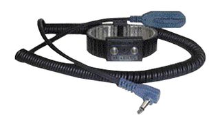 DESCO 19859 Anti Static Wrist Strap, Dual, Expandable, 6ft Cord, Black, Snap