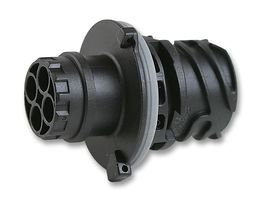 AMP - TE CONNECTIVITY 1-967402-1 Circular Connector, Circular Industrial, 2.5mm System Series, Panel Mount Receptacle, 4 Contacts