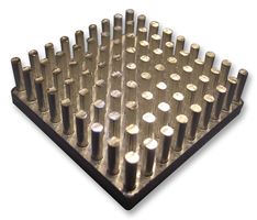 FISCHER ELEKTRONIK ICK S 32 X 32 X 10 Heat Sink, Square, 5.4 °C/W, Universal Processor, 32.7 mm, 10.01 mm, 33 mm