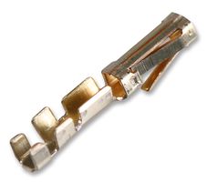 TE CONNECTIVITY - AMP 181270-1 Contact, AMPMODU Mod II Series, Socket, Crimp, 22 AWG, Gold Plated Contacts
