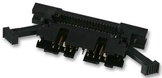 AMP - TE CONNECTIVITY 2-111506-1 IDC Connector, IDC Plug, Male, 2.54 mm, 2 Row, 26 Contacts, Cable Mount