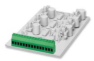 PHOENIX CONTACT 1711725 Wire-To-Board Terminal Block, 5.08 mm, 2 Positions, 24 AWG, 12 AWG, 1.5 mm², Screw
