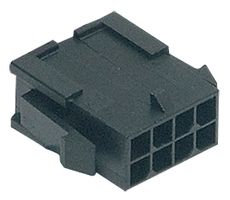 MOLEX 44242-0002 Pin Header, Wire-to-Board, 3 mm, 2 Rows, 6 Contacts, Solder Cup, Micro-Fit 3.0 44242 Series