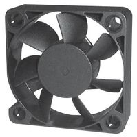 ADDA AD5005HB-D70 DC Axial Fan, 5 V, Square, 50 mm, 15 mm, Ball Bearing, 14.3 CFM