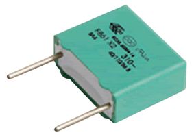 KEMET PHE850ED6100MD18R06L2 Safety Capacitor, Metallized PP, Radial Box - 2 Pin, 0.1 µF, ± 20%, Y2, Through Hole