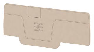 WEIDMULLER 1521510000 Accessory, Weidmuller A Series Terminal Blocks, End Plate, A Series