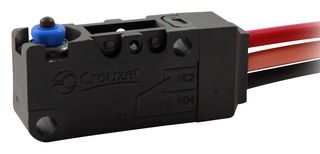 CROUZET SWITCHES 83293009 Microswitch, Miniature, Pin Plunger, SPDT, Wire Leaded, 5 A