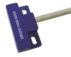 STANDEXMEDER MK02/0-1A66-1000W Reed Switch, MK02 Series, Flange Mount, Front Operating, SPST-NO, 10 W, 200 V, 1 A, 1 m Cable