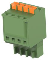 BUCHANAN - TE CONNECTIVITY 1-2385001-4 Pluggable Terminal Block, 2.5 mm, 14 Positions, 0.52 mm², Push In