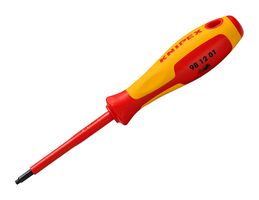 KNIPEX 98 12 01 Screwdriver, Robertson, Size R1, 7.28" Overall Length