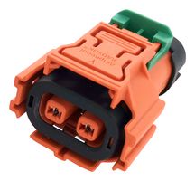AMPHENOL INDUSTRIAL ELPM2A01 Automotive Connector, ePower-Lite Mini Series, Cable Mount Plug, 2 Contacts, Crimp Pin