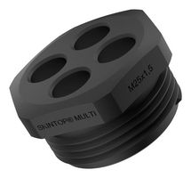 LAPP 52220140 Cable Gland, M25 x 1.5, 2 mm, 6 mm, PC (Polycarbonate), Black, IP66, IP67, IP68