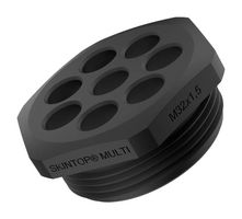 LAPP 52220146 Cable Gland, M32 x 1.5, 2 mm, 6 mm, PC (Polycarbonate), Black, IP66, IP67, IP68