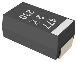 KEMET A700V107M006ATE015 Polymer Aluminium Electrolytic Capacitor, 100 µF, 6.3 V, 2917 [7343 Metric], 0.015 ohm