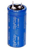 VINATECH VEC3R0 227QG Supercapacitor, 220 F, 3 V, Snap-In, -10%, +30%, 10 mm, 1000 hours @ 65°C