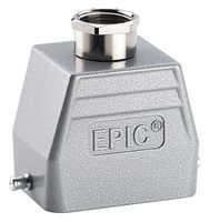 LAPP 100110NP Heavy Duty Connector, Hood, Top Entry, Aluminum Alloy Body, 1 Lever, 6B