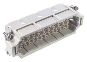 LAPP 10186400 Heavy Duty Connector, EPIC H-EE Series, Insert, 46+PE Contacts, 24B, Plug, Crimp Pin