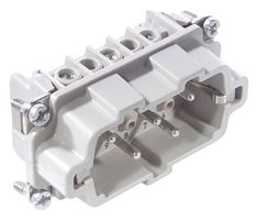 LAPP 10210110 Heavy Duty Connector, EPIC H-BVE Series, Insert, 5+PE Contacts, 10B, Plug, Screw Pin