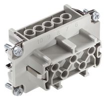 LAPP 10211010 Heavy Duty Connector, Wire Protection, EPIC H-BVE Series, Insert, 5+PE Contacts, 10B, Receptacle