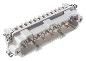 LAPP 10270010 Heavy Duty Connector, Wire Protection, EPIC H-BVE Series, Insert, 12+PE Contacts, 24B, Plug