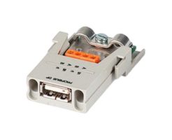 LAPP 10390500 Heavy Duty Connector, EPIC MCS Series, Module, 2 Contacts, Receptacle, Screw Socket