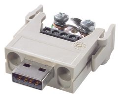 LAPP 10390600 Heavy Duty Connector, Shield, EPIC MCS Series, Module, 4 Contacts, Plug, Screw Pin