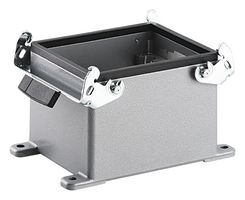 LAPP 19638600 Heavy Duty Connector, Base, Surface Mount, Aluminum Alloy Body, 2 Lever, 48A