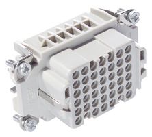LAPP 11286100 Heavy Duty Connector, EPIC HDD Series, Insert, 42+PE Contacts, 10B, Receptacle, Crimp Socket