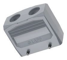 LAPP 44422018 Heavy Duty Connector, Hood, Top Entry, Aluminum Alloy Body, 2 Lever, 16B