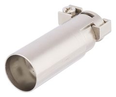 LAPP 44423262 Heavy Duty Connector Contact, EPIC MHS Series, Pin, 14 AWG, Crimp, 16 A, Brass