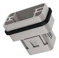 LAPP 44423374 Heavy Duty Connector, EPIC HQ Series, Insert, 8+PE Contacts, Q, Plug, Crimp Pin