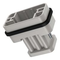 LAPP 44423376 Heavy Duty Connector, EPIC HQ Series, Insert, 17+PE Contacts, Q, Plug, Crimp Pin