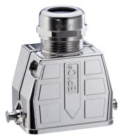 LAPP 70250201 Heavy Duty Connector, Hood, Top Entry, Zinc Alloy Body, 1 Lever, 6B