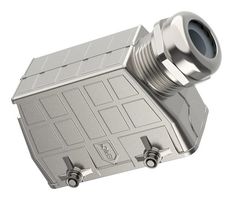 LAPP 70250214 Heavy Duty Connector, Hood, Side Entry, Zinc Alloy Body, 2 Lever, 16B