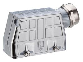 LAPP 70250216 Heavy Duty Connector, Hood, Side Entry, Zinc Alloy Body, 2 Lever, 16B